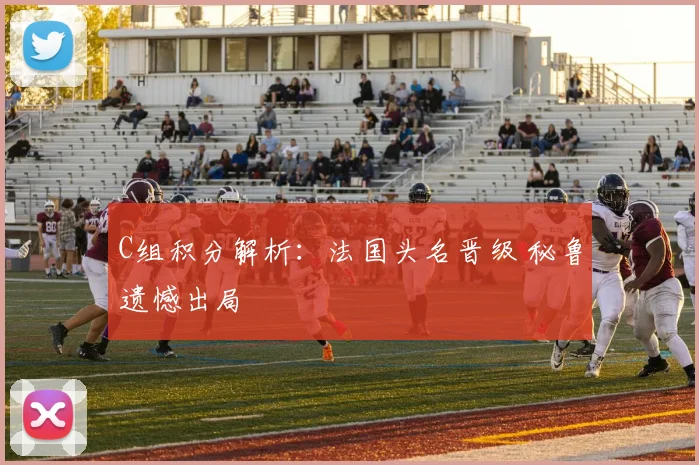 C组积分解析：法国头名晋级 秘鲁遗憾出局