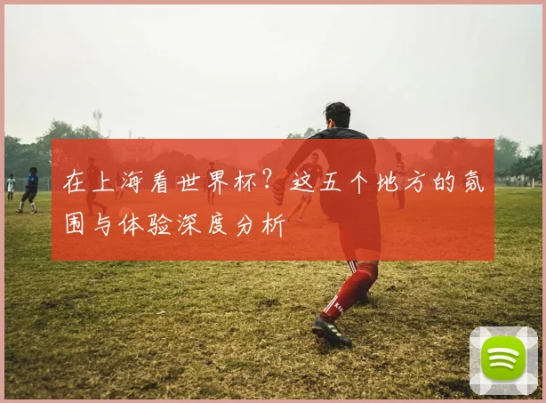 在上海看世界杯？这五个地方的氛围与体验深度分析