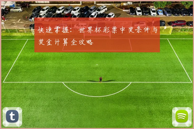快速掌握：世界杯彩票中奖条件与奖金计算全攻略