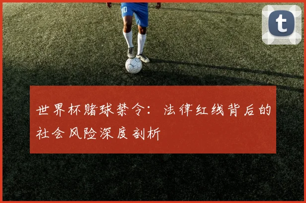 世界杯赌球禁令：法律红线背后的社会风险深度剖析