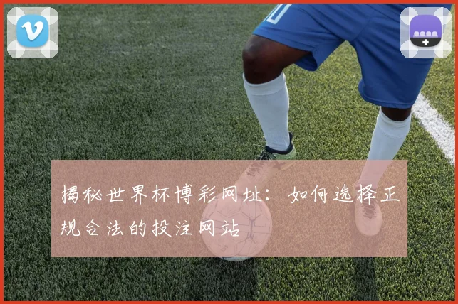 揭秘世界杯博彩网址：如何选择正规合法的投注网站